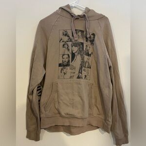 Taylor Swift Era’s Tour Brown Hoodie Size M